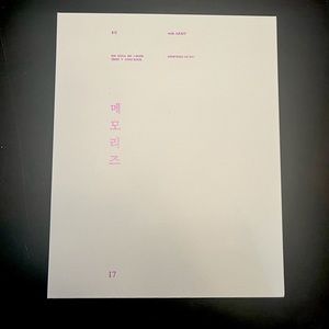 BTS MEMORIES OF 2017 Photobook & DVDs